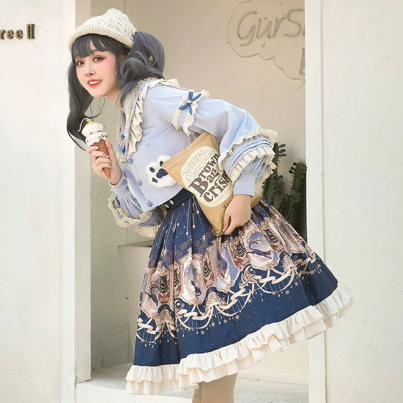 winter-lolita-skirt-set-starry-court-retro-palace-sk-cloak