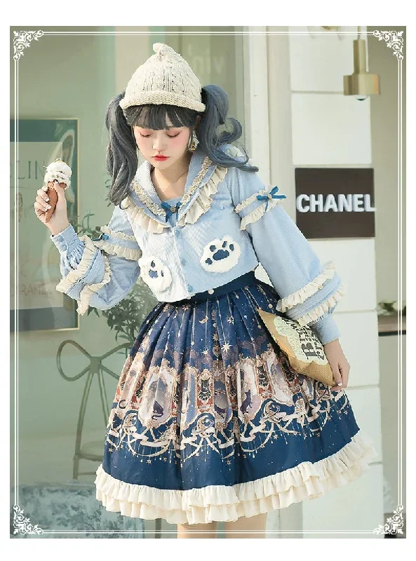 winter-lolita-skirt-set-starry-court-retro-palace-sk-cloak