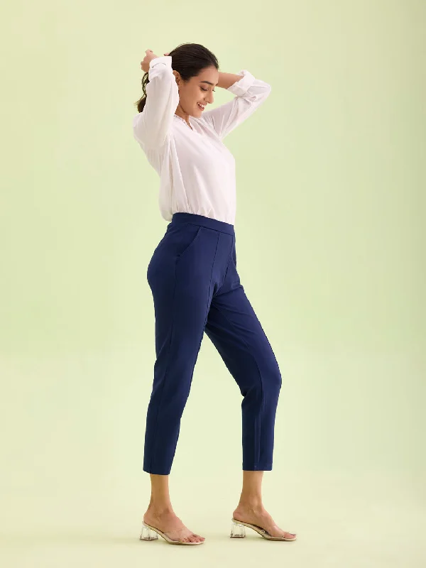 women-solid-navy-stretch-ponte-pants