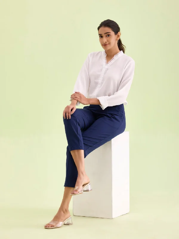 women-solid-navy-stretch-ponte-pants