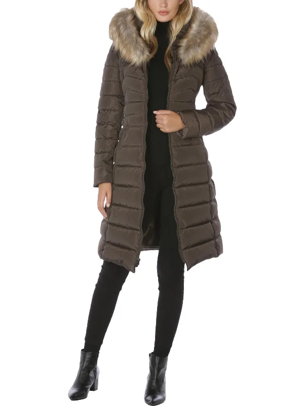 womens-faux-fur-trim-cold-weather-parka-coat