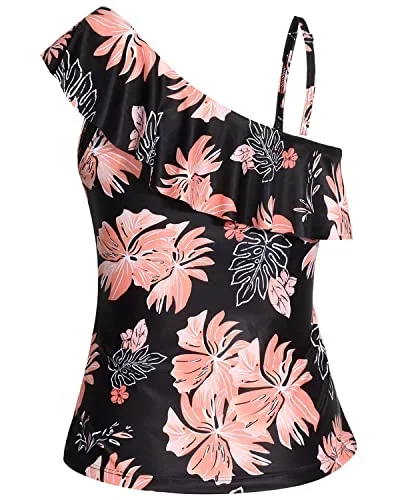 black orange floral5