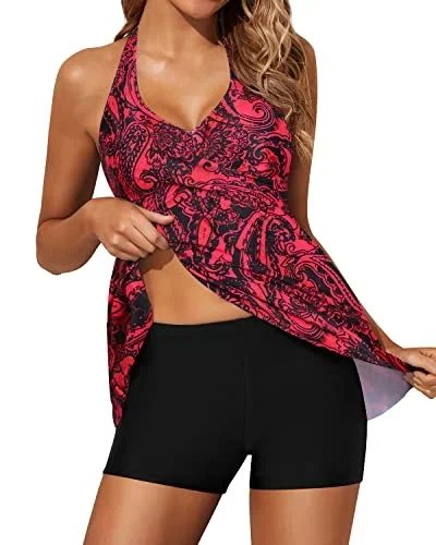 red paisley