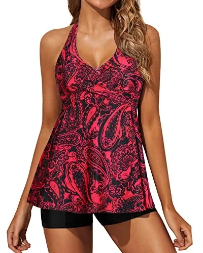 red paisley