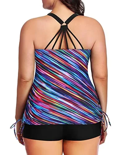 Color oblique stripe