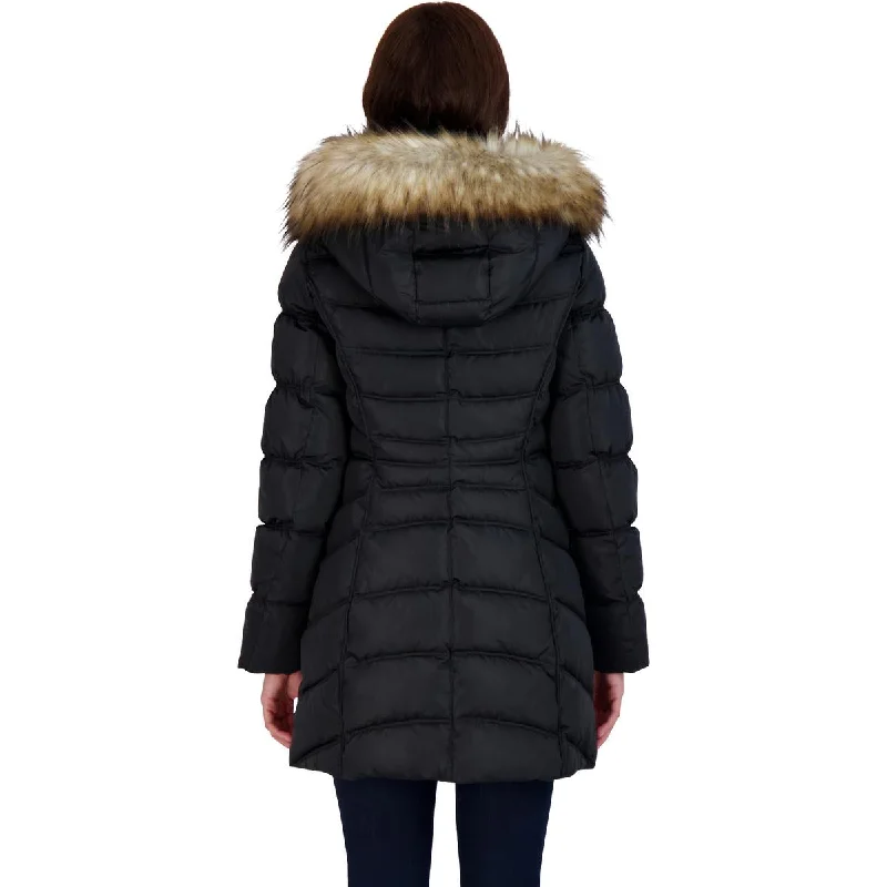 womens-slimming-faux-fur-puffer-jacket