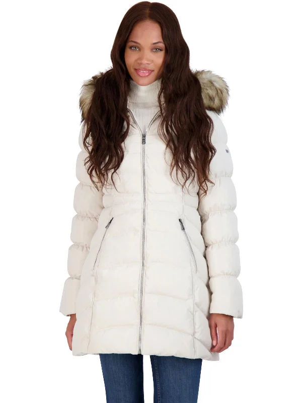 womens-slimming-faux-fur-puffer-jacket