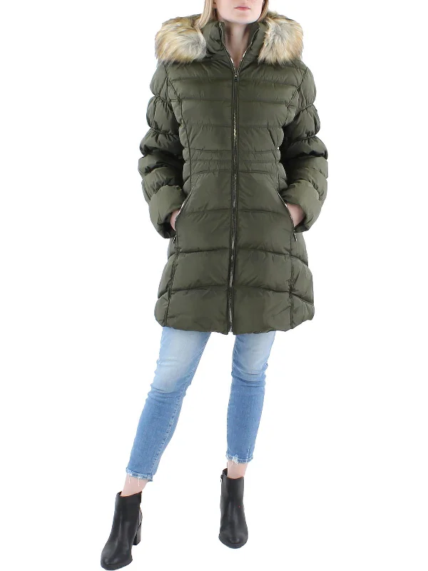 womens-slimming-faux-fur-puffer-jacket