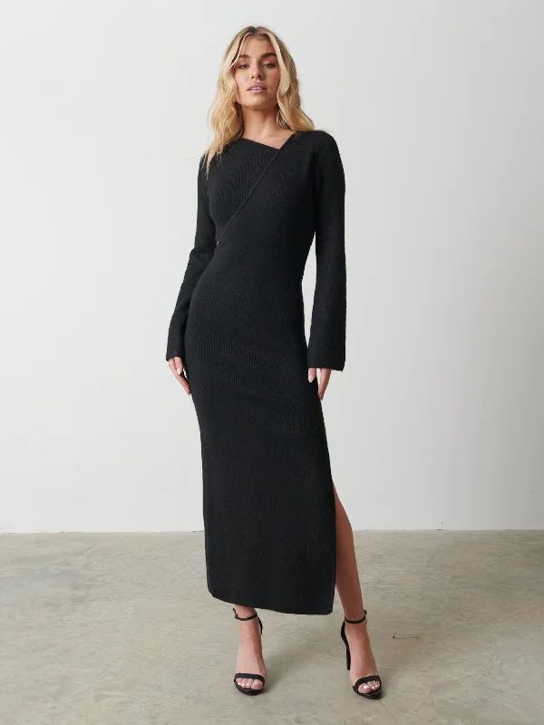 zariah-knit-midaxi-dress-black