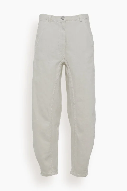 Zveda Pant in White